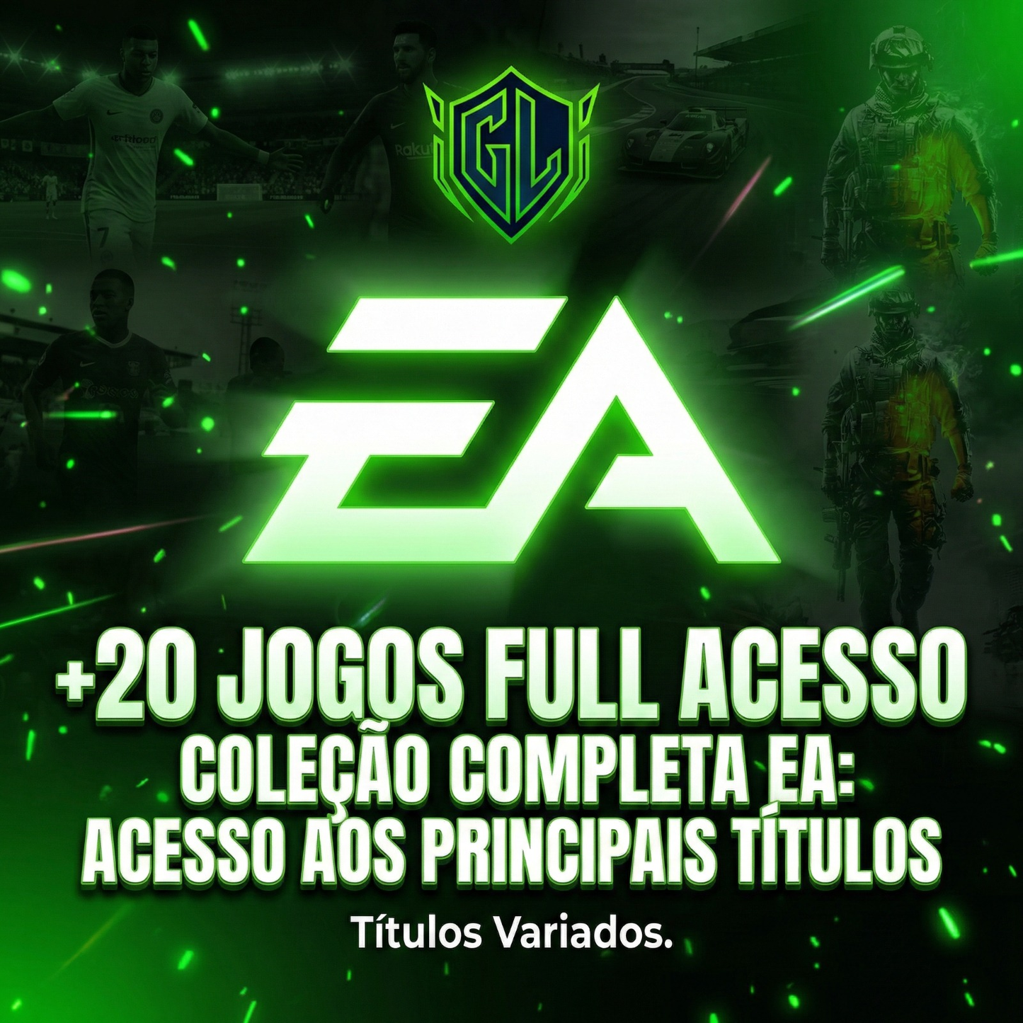 Coleção Master 20 Jogos EA - Ativação Digital Variada (Full Acesso)