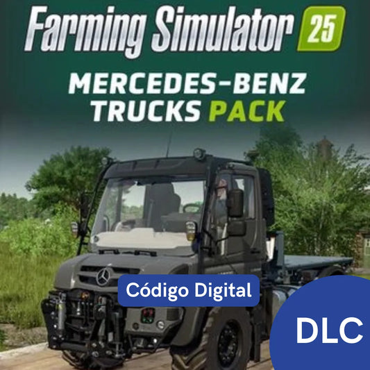 Farming Simulator 25 - Mercedes-Benz Trucks Pack (DLC) Steam (PC) Key GLOBAL
