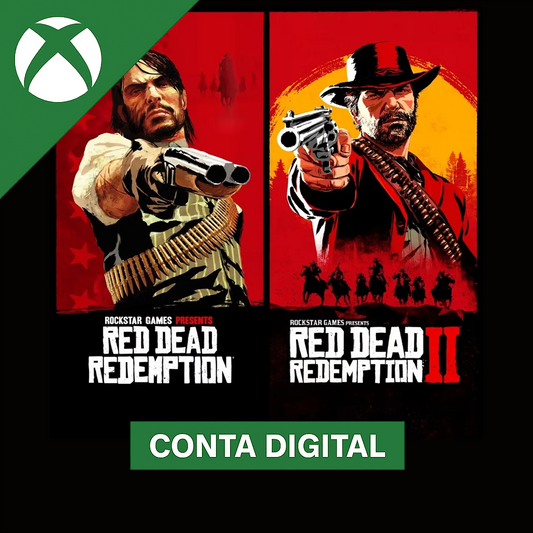 Red Dead Redemption E Red Dead Redemption 2 Bundle - Xbox Mídia Digital