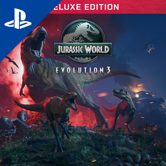 Jurassic World Evolution 3 Deluxe Edition - PS4 e PS5