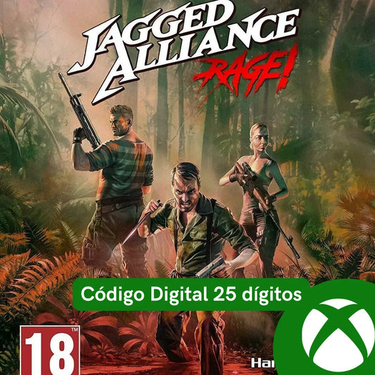 Jagged Alliance: Rage! XBOX LIVE Key REGIÃO