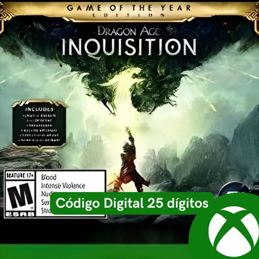 Dragon Age: Inquisition (GOTY) XBOX LIVE Key REGIÃO