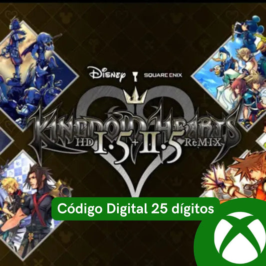 KINGDOM HEARTS HD 1.5 + 2.5 ReMIX XBOX LIVE Key REGIÃO