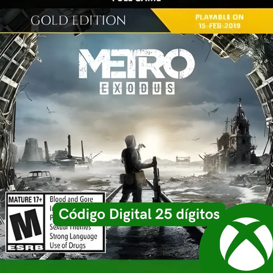 Metro Exodus (Gold Edition) XBOX LIVE Key REGIÃO