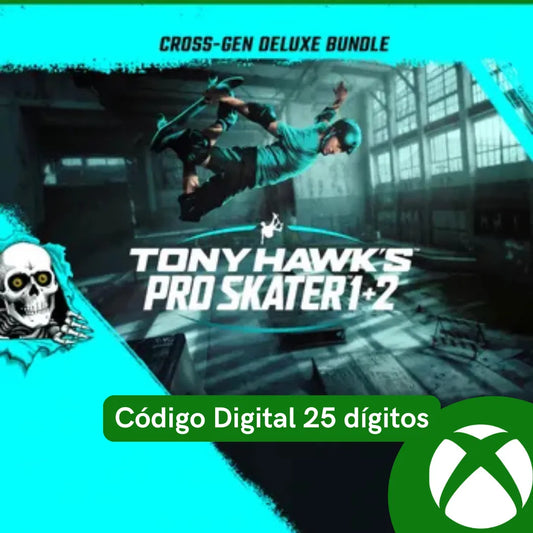 Tony Hawk's Pro Skater 1 + 2 - Cross-Gen Deluxe Bundle XBOX LIVE Key REGIÃO