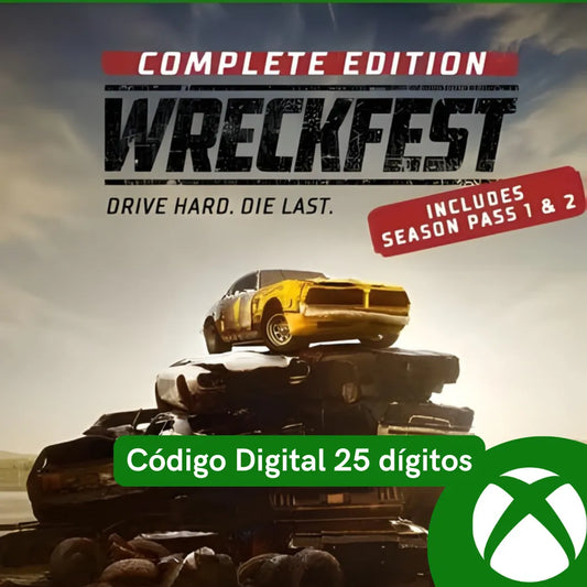 Wreckfest Complete Edition XBOX LIVE Key REGIÃO