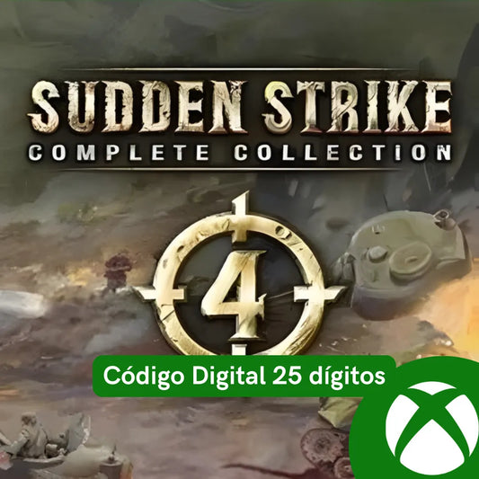 Sudden Strike 4 - Complete Collection XBOX LIVE Key REGIÃO