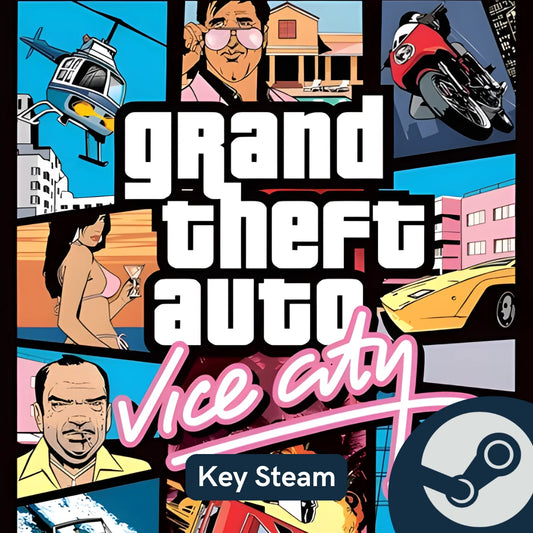 Grand Theft Auto: Vice City Steam Key REGIÃO