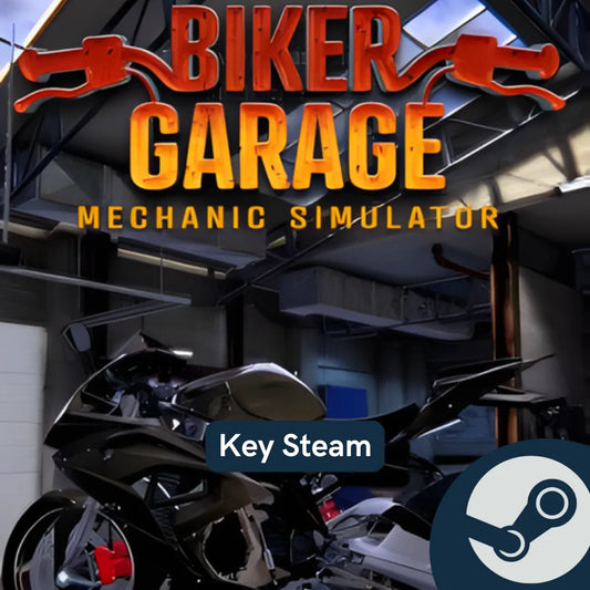 Biker Garage: Mechanic Simulator Steam Key REGIÃO