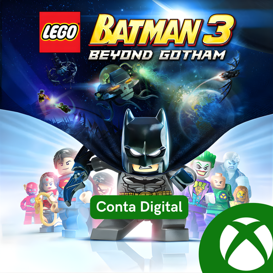 Lego Batman 3 Além De Gotham Xbox One Mídia REGIÃO
