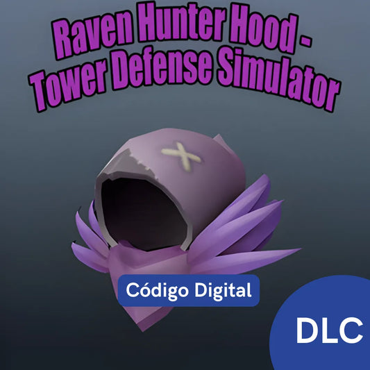 Roblox - Raven Hunter Hood - Tower Defense Simulator (DLC) Official Website Key REGIÃO