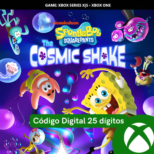 SpongeBob SquarePants: The Cosmic Shake XBOX LIVE Key REGIÃO