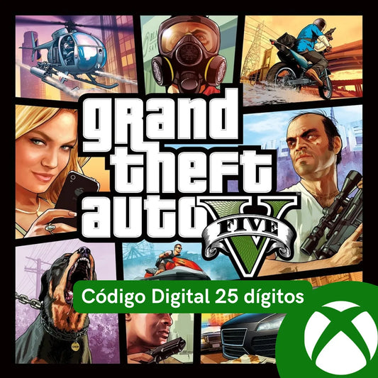 Grand Theft Auto V: Premium Edition (Xbox One) Código 25 dígitos Xbox Região