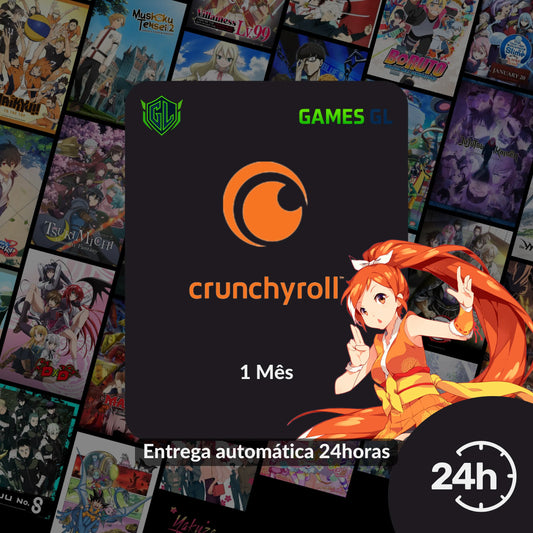 Assinatura Crunchyroll 1 Mês - Conta