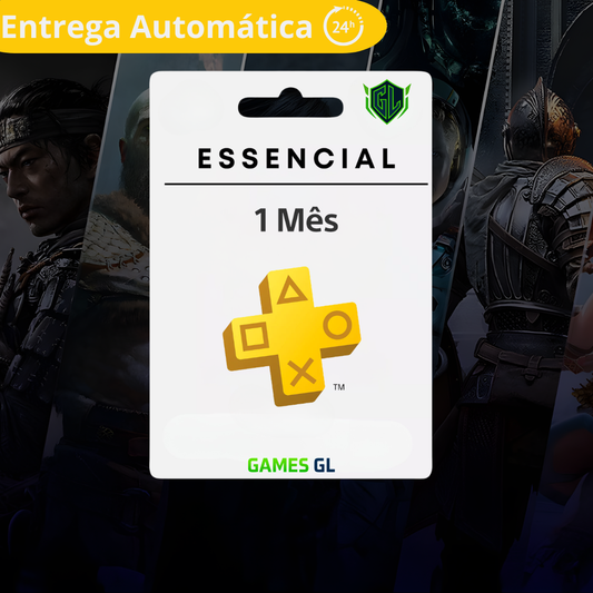 Assinatura PSN PlayStation Plus Essencial - 1 Mês