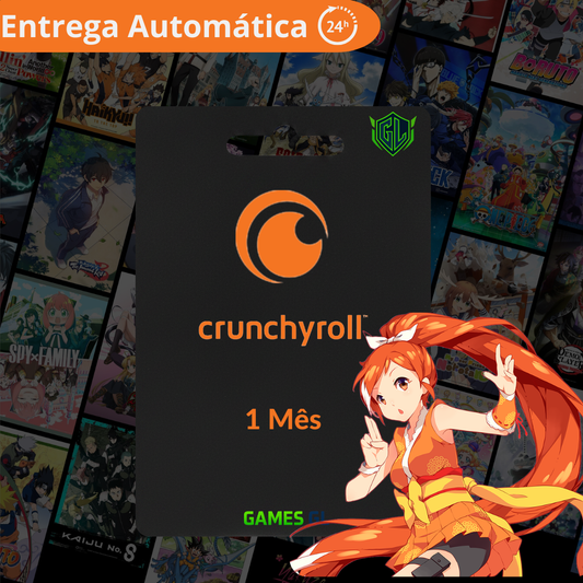 Assinatura Crunchyroll 1 Mês - Conta