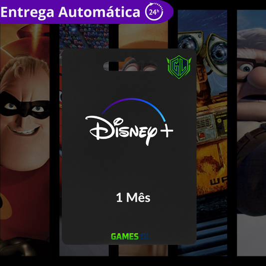 Assinatura Disney Plus 1 Mês - Conta