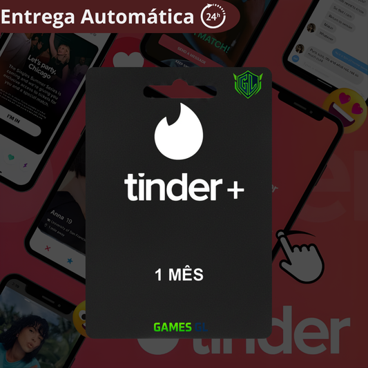 Assinatura Tinder Plus 1 Mês