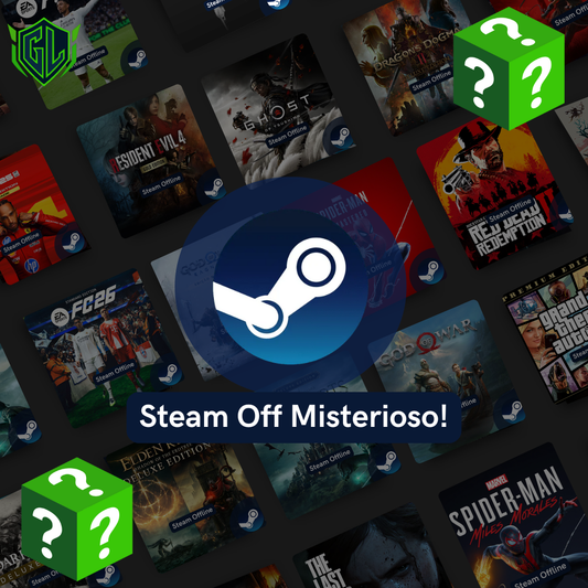 Steam Offline Misterioso - 100% Aleatório