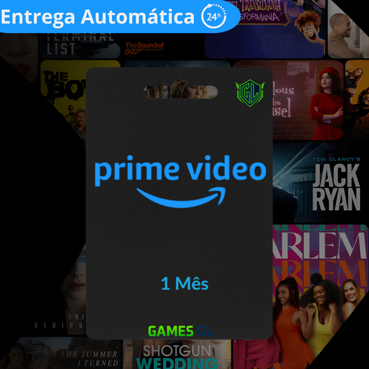 Assinatura Amazon Prime Vídeo 1 Mês - Conta