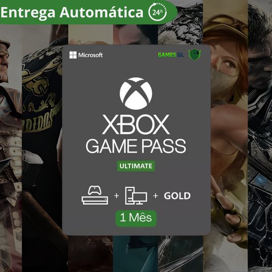 Assinatura Game Pass Ultimate 1 mês Código de 25 Dígitos BR