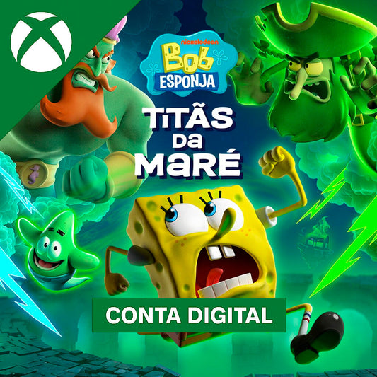Bob Esponja: Titãs da Maré - Xbox Mídia Digital