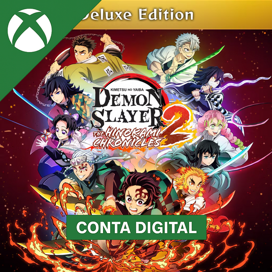 Demon Slayer -Kimetsu no Yaiba- The Hinokami Chronicles 2 DELUXE - Xbox Mídia Digital