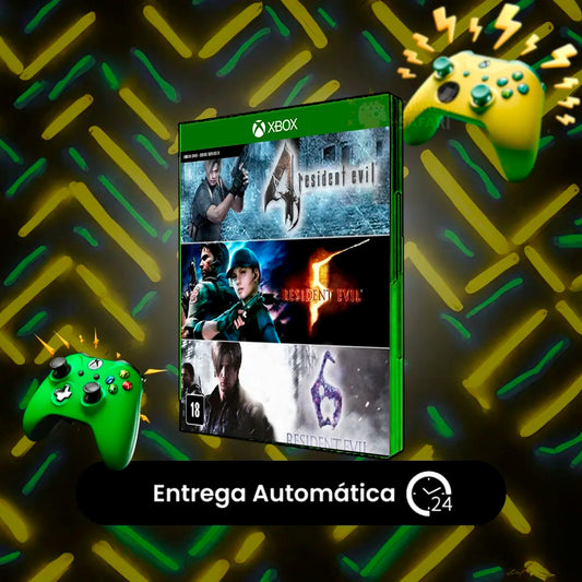 Resident Evil Pacote Triplo - Xbox One Mídia Digital