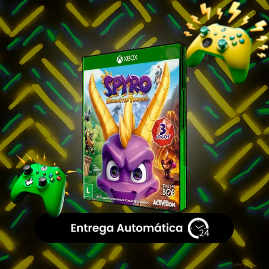 Spyro Reignited Trilogy – Xbox One Mídia Digital