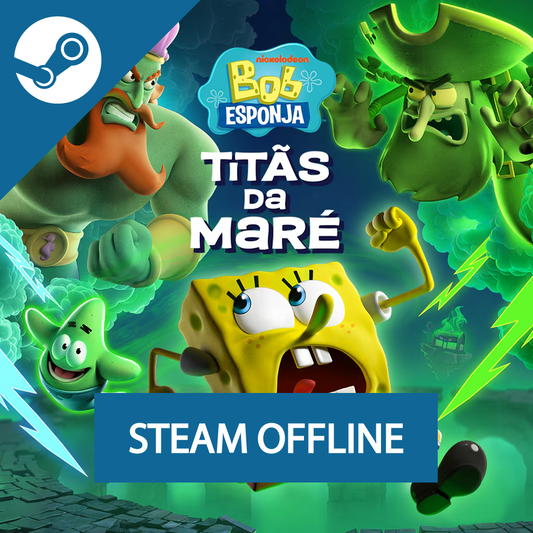 Bob Esponja: Titãs da Maré - Steam Offline